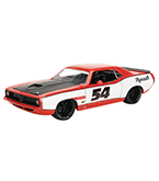 Big Time Muscle 1973 Plymouth Barracuda 1/24 Die-Cast Vehicle