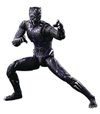 Marvel Studios Infinity Saga Dlx Black Panther Charged Figure