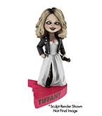Bride Chucky Head Knocker Tiffany Statue Heart Connect Base