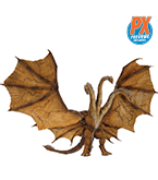 Godzilla King of the Monsters Exquisite Basic King Ghidorah 2.0 PX Action Figure