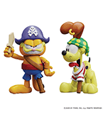 Garfield Halloween Adventure Pirate Garfield and Pirate Odie 2-Pack