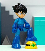 Mega Man No Helmet 1/12 Scale Action Figure