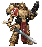WH40K Blood Angels Sanguinary Guard 1 W Pistol Blade