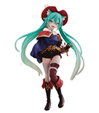 Hatsune Miku Wonderland Puss in Boots Statue