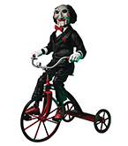 Saw Billy Riding Tricycle With Sound 12-Inch Action Figure