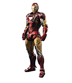 Marvel Studios Infinity Saga DLX Iron Man Mark 6 Battle Damaged Action Figure