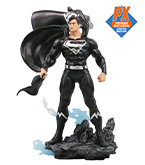 DC Heroes Superman Black & Silver PX PVC 1/8 Scale Statue
