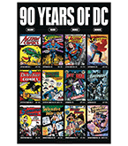 DC Comics 90 Years Art Print