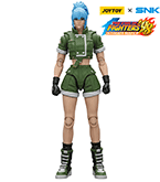 SNK King of Fighters '98 Ultimate Match Ikari Warriors Team Leona Heidern 1/18 Scale Action Figure