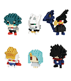 My Hero Academia Nanoblock Mininano Series 3 6-Piece BMB Box