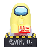 Among Us Vol 1 Ver C Yellow Monitor Top 4-Inch Figure