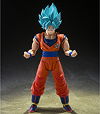 Dragonball Super Saiyan God Goku Blue Power 5.7-Inch SH Figuarts Figure