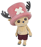 One Piece Live Action Big Fluffy Puffy Chopper 5.5-Inch Figure