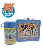 Tin Titans One Piece PX Lunch Box With Beverage Container