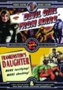 DEVIL GIRL FROM MARS & FRAKENSTEINS DAUGHTER DBL FEATURE DVD