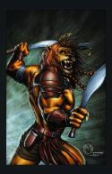 GFT TALES FROM OZ #2 (OF 5) COWARDLY LION A CVR MYCHAELS