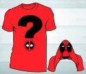 DEADPOOL QUESTION MARK PX RED T/S LG