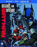 DCU BATMAN ASSAULT ON ARKHAM BD + DVD