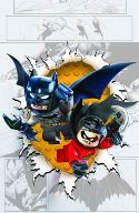 BATMAN AND ROBIN #36 LEGO VAR ED (ROBIN RISES)