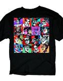 DC HEROES HARLEY QUINN CELLS PX BLK T/S XL