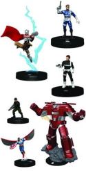 MARVEL HEROCLIX NICK FURY AGENT SHIELD FAST FORCES 6 PK