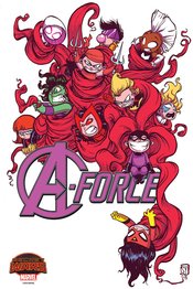 A-FORCE #1 BY YOUNG POSTER