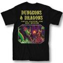 DUNGEONS & DRAGONS BASIC RULE BOOK BLK T/S LG