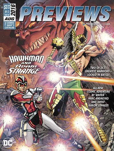 Front Cover -- DC Entertainment's Hawkman and Adam Strange