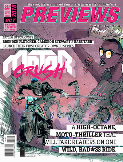 Back Cover -- Image Comics' Motor Crush