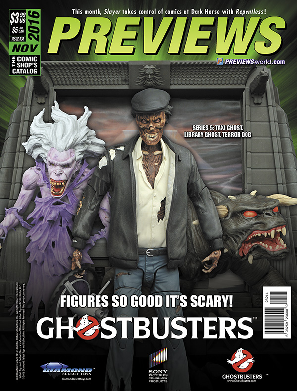 Back Cover -- Diamond Select Toys' Ghostbusters Select Action Figures