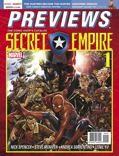 Back Cover -- Marvel Comics' Secret Empire #1