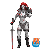 Epic Hacks Red Sonja Black White & Red PX 1/12 Scale Action Figure