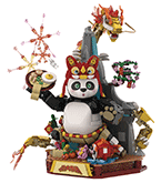 Pantasy Kung Fu Panda Dragon Warrior PX 1262-Piece Building Block Toy