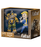 Fallout Excavator & Vault Boy (Gun) 3-Inch Figure 2-Pack Deathclaw Build a Figure