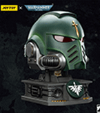 WH40K Dark Angels MKX Helmet & Display Stand 1/1 Prop Replica
