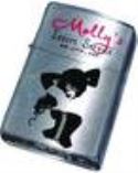SIN CITY MOLLYS ESCORT SERVICE ZIPPO LIGHTER