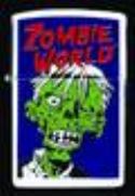 ZOMBIEWORLD ZIPPO LIGHTER