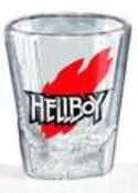 HELLBOY SHOT GLASS