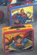 SUPERMAN LARGE LUNCHBOX ASST