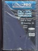 ULTRA PRO 7 1/2 X 11 THICK COMIC TOP LOADER (ORDER IN 10)