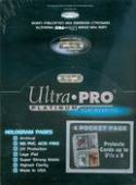 ULTRA PRO 4 POCKET PAGES (3 1/2 X 5 1/4) (ORDER IN 100)