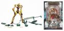NGE EVA UNIT 00 YELLOW ACTION FIGURE LAUNCH TUBE PACKAGE