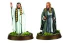 LORD OF THE RINGS MINIATURES GALADRIEL AND CELEBORN
