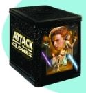 STAR WARS ATTACK OF THE CLONES HEROES TIN BANK
