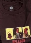HELLBOY TRIPTYCH BLACK T/S XXL