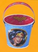 WONDER WOMAN TIN BUCKET