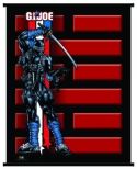DF GI JOE CLASSIC SNAKE EYES IMAGE WALL SCROLL