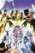 CRISIS ON MULTIPLE EARTHS BY ALEX ROSS POSTER
