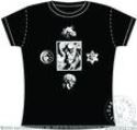HELLBOY ICONS BLACK BABYDOLL T/S SM