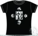 HELLBOY ICONS BLACK BABYDOLL T/S MED